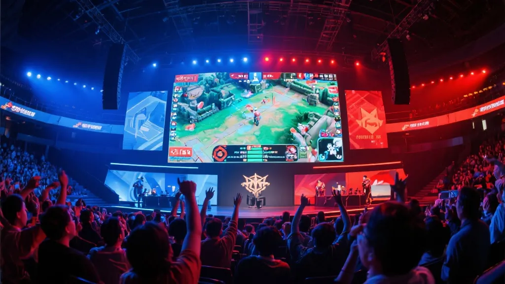 中国Dota 2电竞现场